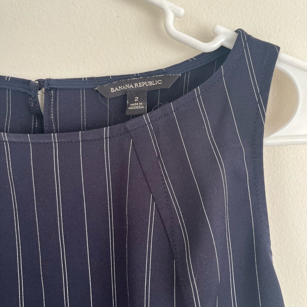 COPY - Banana republic striped peplum blouse - Picture 2 of 3